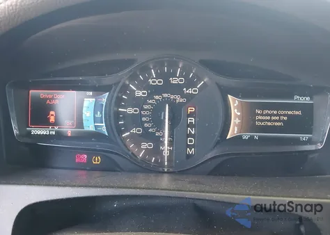 2011 Lincoln Mkx from USA, damaged, VIN 2LMDJ6JK0BBJ22747